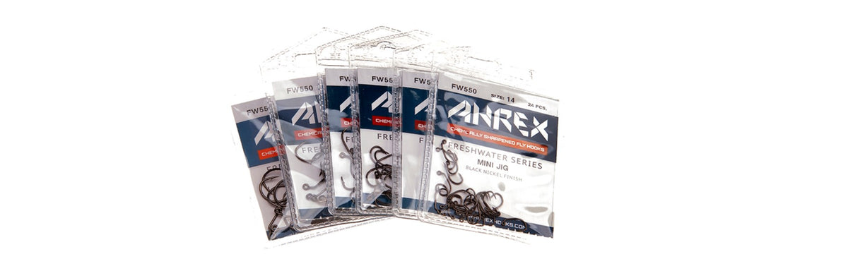 Ahrex Fw551 Mini Barbless Jig Hooks 14