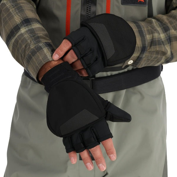 Simms Windstopper Foldover Fishing Mitt