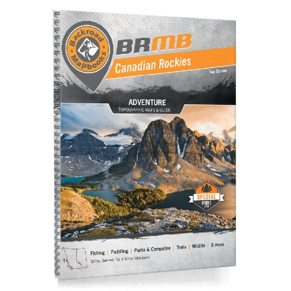 Backroad Mapbook Canadian Rockies 3rd Edition
