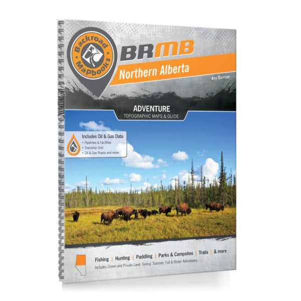 Backroad Mapbook Northern Alberta 4th Edition