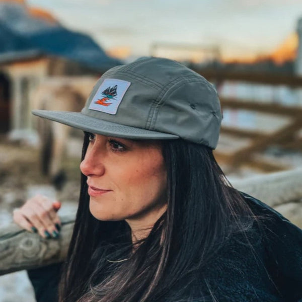 Backcountry Skinz Retro Mountain 5-Panel Hat