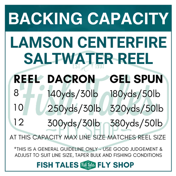 Lamson Centerfire HD Saltwater Fly Reel