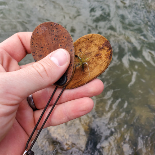 Fish Tales Cork-Mounted Amadou Fly Drier