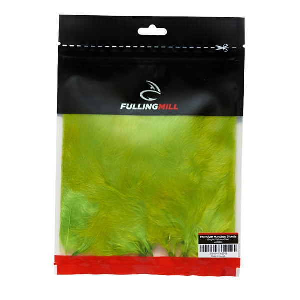 Fulling Mill Premium Marabou Blood Quill Feathers