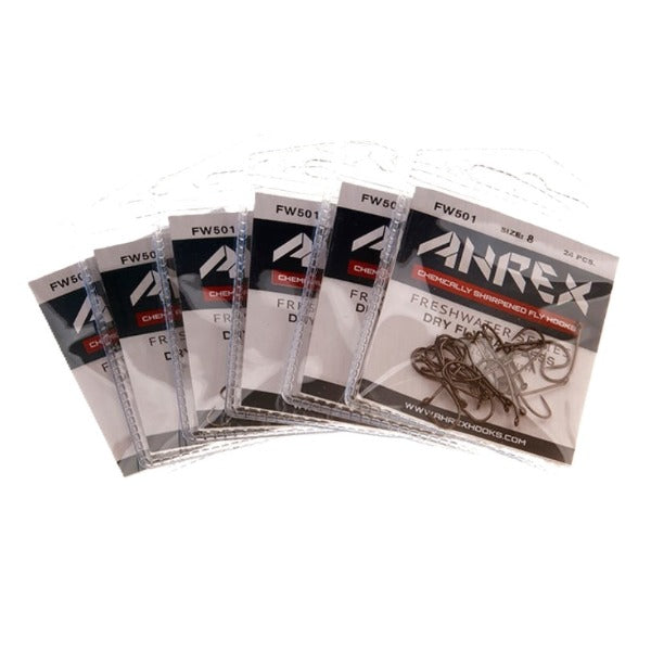 Ahrex FW501 Barbless Traditional Dry Fly Hook