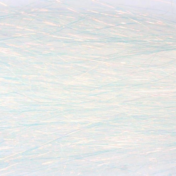 Close-up of Just Add H2O Shiner mother of pearl flash used for fly tying.