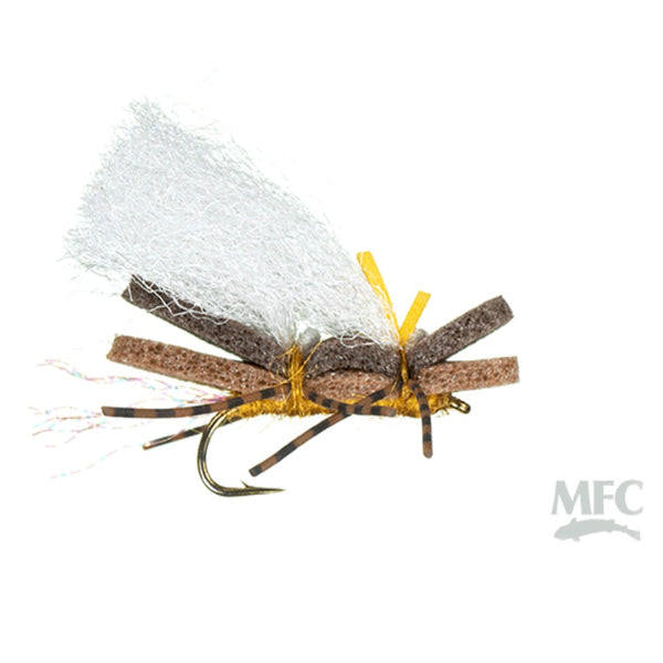 MFC Flies Double Stack Chubby Chernobyl Foam Dry Fly