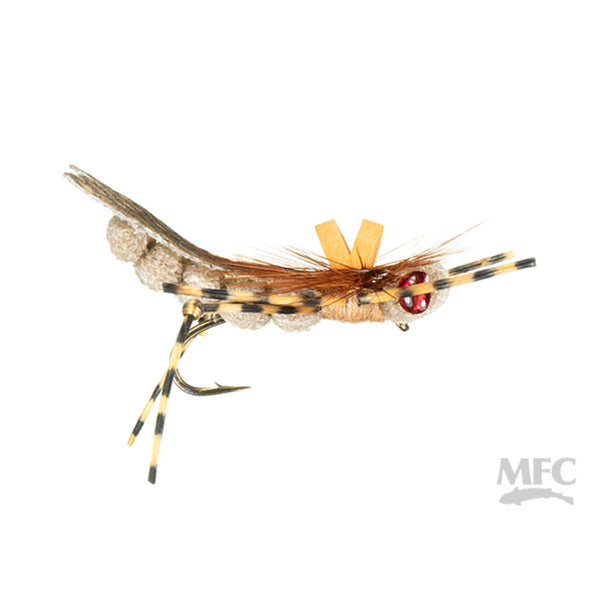 MFC Flies Dunnigan's Young Grasshoppa Foam Dry Fly