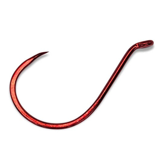 Gamakatsu Octopus Barbless Hook - Red Finish