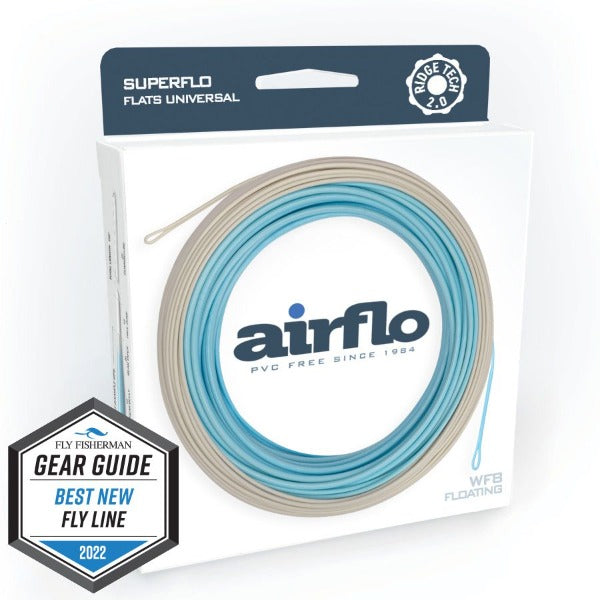 Airflo SuperFlo Ridge 2.0 Flats Universal Taper Floating Fly Line