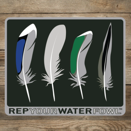Rep Your Water Birds of a Feather Decal