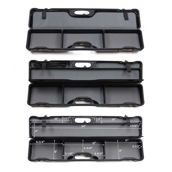 Sea Run Cases Riffle QR Daily ABS Rod Case