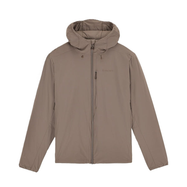 Simms Men's Midstream Insulated Hooded Jacket on a white background.