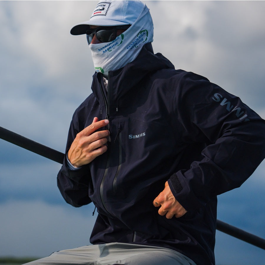 Simms Men's Vapor Elite Packable Rain Jacket Fly Fishing Rain