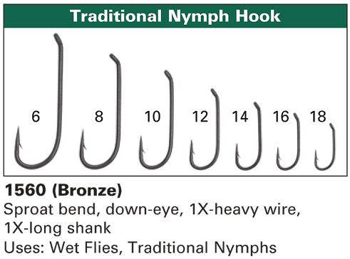 Daiichi 1560 - Traditional Nymph Hook