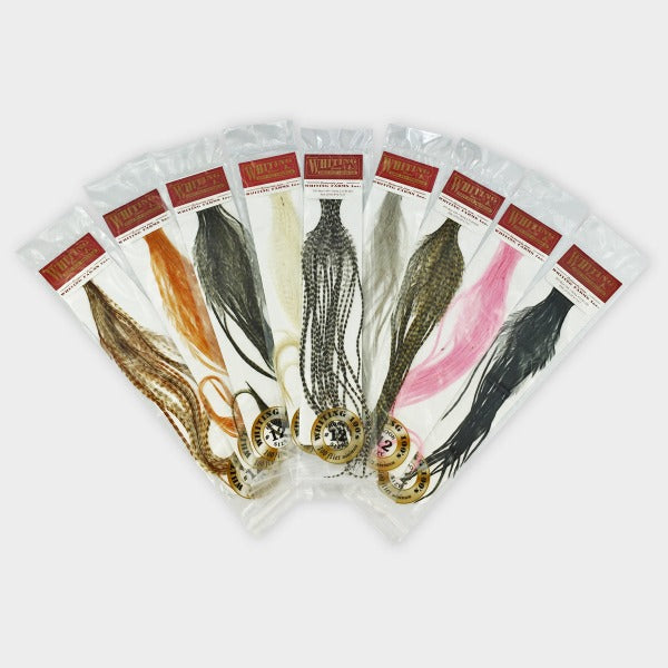 Whiting Farms 100-Pack Saddle Hackle