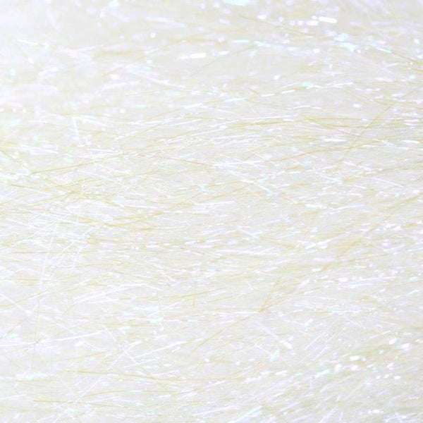 Close-up of Just Add H2O Shiner uv pearl flash used for fly tying.