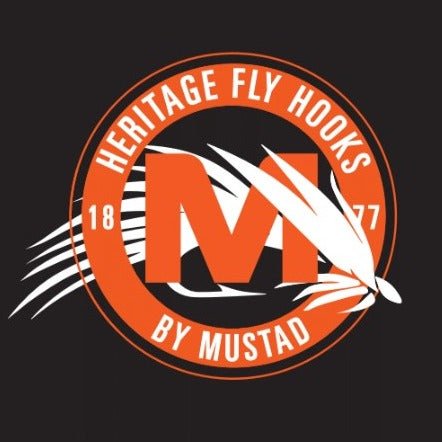 Mustad Heritage C49XSAP Barbless Curved Caddis Hook