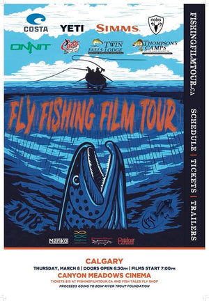 2018 F3T - Fly Fishing Film Festival, Mar 8th 7PM