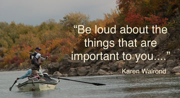 Be loud....