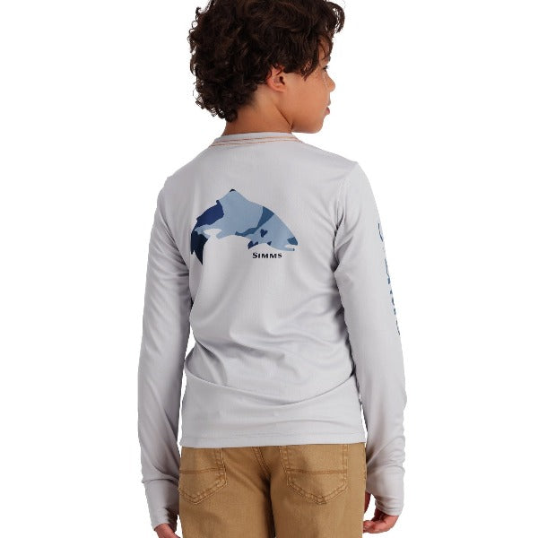 Simms Kid's Solar Tech Crew Neck Shirt