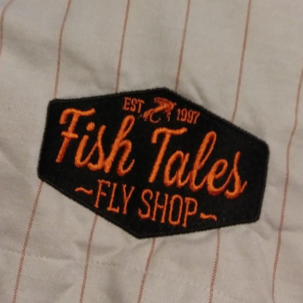 Simms Men's Fish Tales Embroidered Shop Shirt