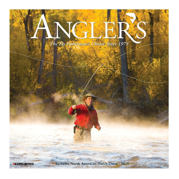 2025 Angler's Fly Fishing Wall Calendar