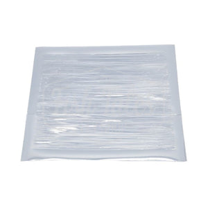A sheet of 210Fab Chironicuts fly tying body material in anti static bag on a white background.