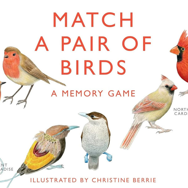 Match A Pair of Birds: A Memory Game by Christine Berrie