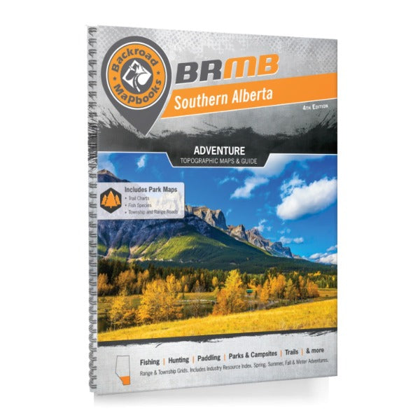 Backroad Mapbook Southern Alberta 5th Edition