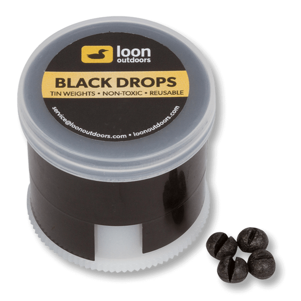Loon Black Drops Twist Pot - AB