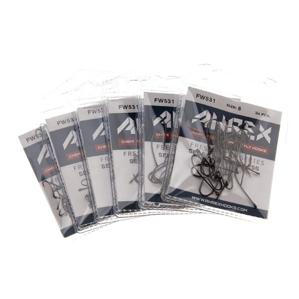 Ahrex FW531 Sedge Dry Barbless Hook