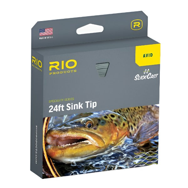 Rio Avid Series 24ft Sink Tip Fly Line With SlickCast
