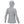 Load image into Gallery viewer, back view of a harbor mist grey huk fishing womens icon long sleeved sun hoody on a white background
