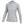 Load image into Gallery viewer, front view of a harbor mist grey huk fishing womens icon long sleeved sun hoody on a white background
