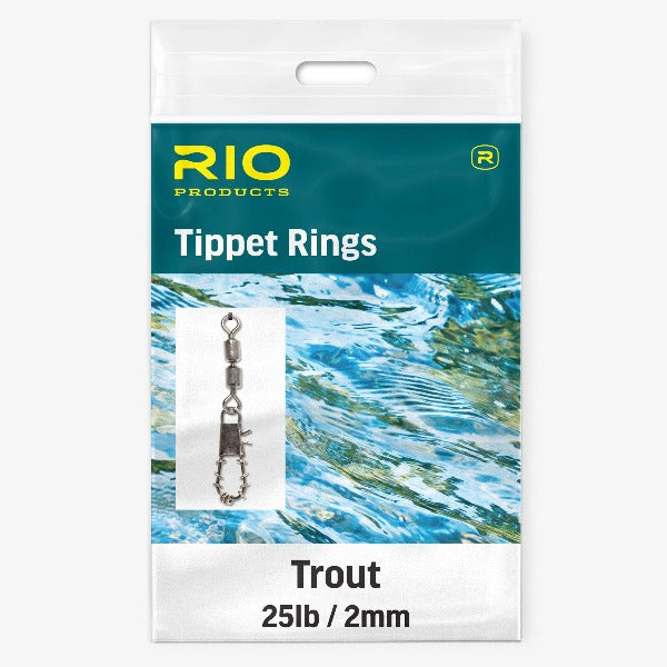 25 NIRVANA Tippet Rings, 3mm Tippet Rings