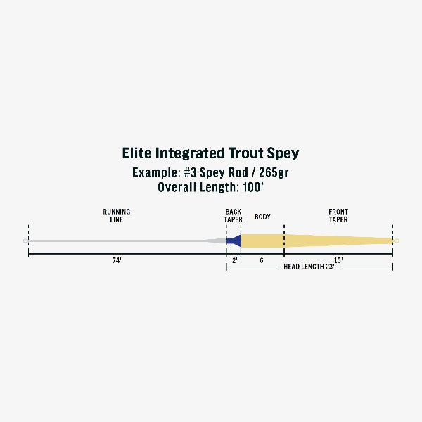 Rio Elite Integrated Trout Spey Fly Line