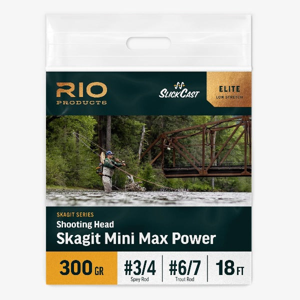 Rio Elite Skagit Mini Max Power Shooting Head