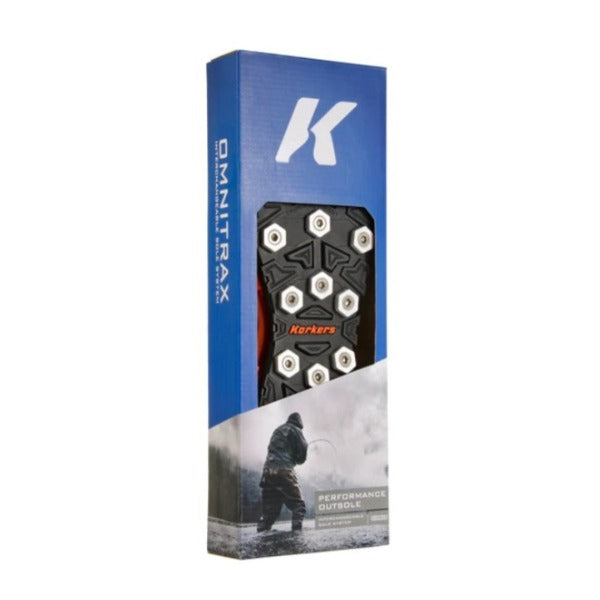 Korkers Interchangeable Triple Threat Aluminum Hex Disc Sole