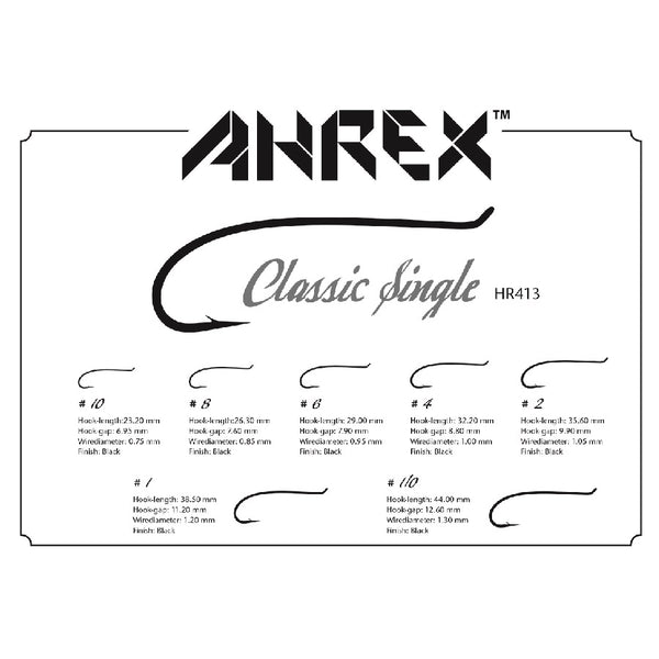 Ahrex HR413 Classic Single Tying Hook