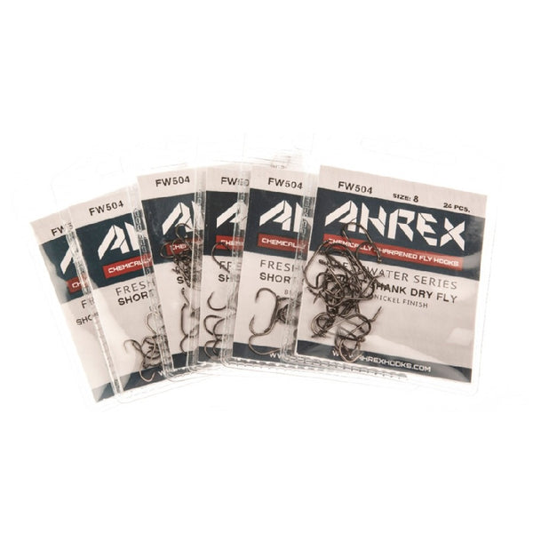 Ahrex FW504 Short Shank Dry Fly Hook