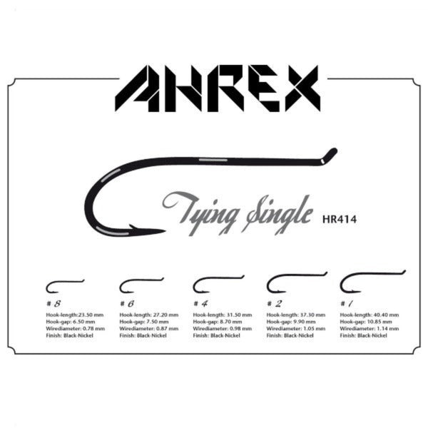 Ahrex HR414 Home Run Heavy Tying Single Hook