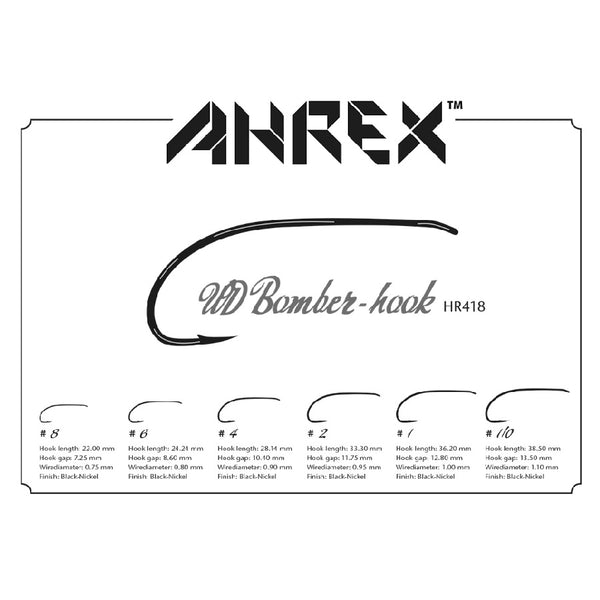 Ahrex HR418 Home Run WD Bomber Hook