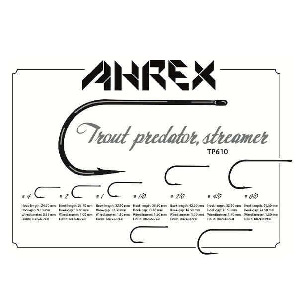 Ahrex TP610 Trout Predator Streamer Hook