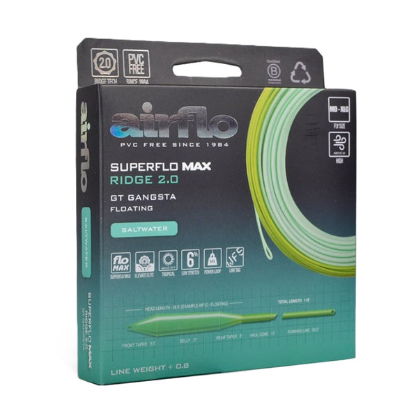 Airflo Superflo Max Ridge 2.0 GT Gangsta Tropical Floating Fly Line