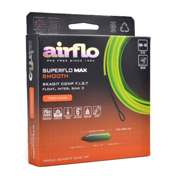 Airflo Superflo Max Skagit Comp F.I.S.T. Float Sink Shooting Head