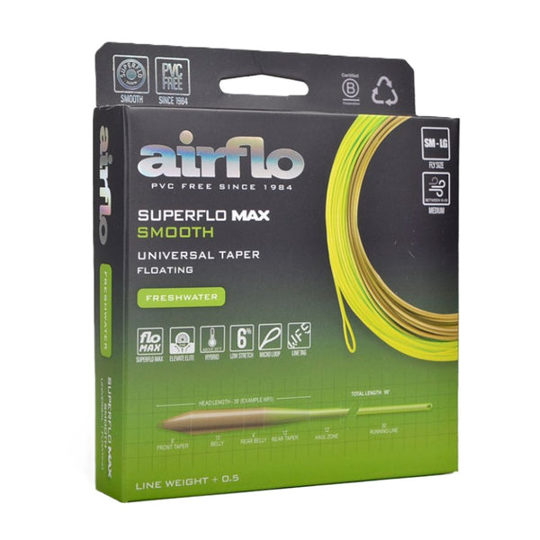 Airflo Superflo Max Smooth Universal Taper Freshwater Floating Fly Line