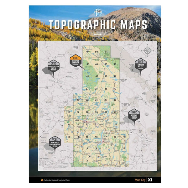 Backroad Mapbook Thompson Okanagan BC 7th Edition