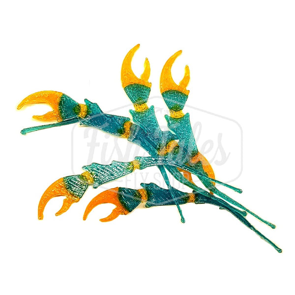 Beast Brushes Flats Craft Dual Color The Claw Crab Fly Material