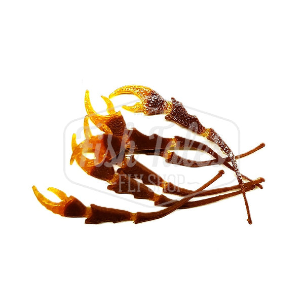 Beast Brushes Flats Craft Dual Color The Claw Crab Fly Material